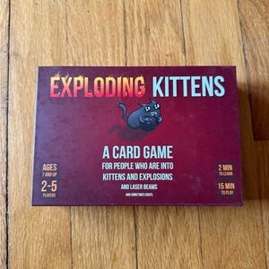 Exploding Kittens Card Game